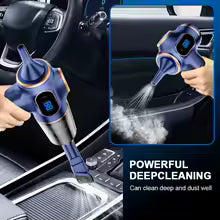 Aspirador de Coche Inalámbrico WOOX - Alta Potencia, Portátil y Recargable
